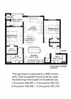 East Range Crossings_2 Bedroom Floor Plan